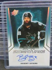 Brent Burns Hockey Cards 2021 SPx Signatures Prices