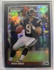 Drew Brees [Refractor] Football Cards 2003 Bowman Chrome Prices