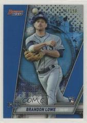 Brandon Lowe [Blue Refractor] #37 Baseball Cards 2019 Bowman's Best Prices