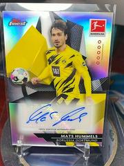 Mats Hummels Soccer Cards 2020 Topps Finest Bundesliga Autographs Prices