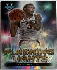 Nick Smith Jr. [Lava] #FL-6 Basketball Cards 2022 Bowman University Best Flashing Lights Prices