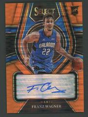 Franz Wagner [Orange Pulsar] #RS-FWG Basketball Cards 2021 Panini Select Rookie Signatures Prices