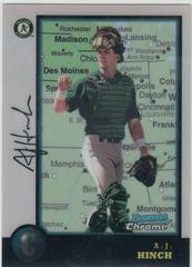 A.J. Hinch [Refractor] #216 Baseball Cards 1998 Bowman Chrome International Prices