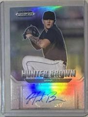 Hunter Brown #AU-HB Baseball Cards 2022 Panini Prizm Draft Picks Autographs Prices