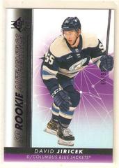 David Jiricek [Purple] Hockey Cards 2022 SP Prices