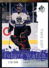 Travis Scott Hockey Cards 2000 SP Authentic Prices