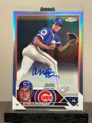 Ryne Sandberg Baseball Cards 2023 Topps Chrome Update Legend Autographs Prices