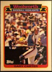 Gary Carter Baseball Cards 1989 Topps Woolworth Baseball Highlights Prices