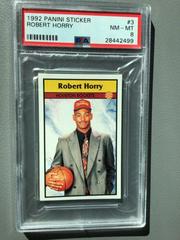Robert Horry #3 Basketball Cards 1992 Panini Sticker Prices