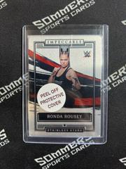 Ronda Rousey Wrestling Cards 2022 Panini Impeccable WWE Stainless Stars Prices