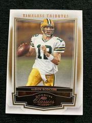 Aaron Rodgers [Timeless Tributes Bronze] #36 Football Cards 2008 Panini Donruss Classics Prices
