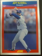 Jeff Russell #23 Baseball Cards 1990 Score Superstars Prices