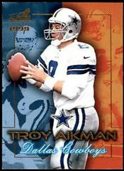 Troy Aikman Football Cards 1999 Pacific Aurora Championship Fever Prices