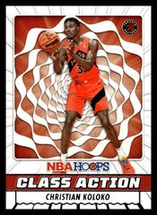 Christian Koloko Basketball Cards 2022 Panini Hoops Class Action Prices