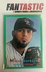 German Marquez [Green] Baseball Cards 2021 Topps Archives Prices