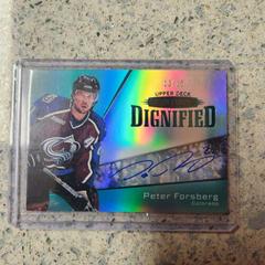 Peter Forsberg [Autograph Green] #D-8 Hockey Cards 2022 Upper Deck Stature Dignified Prices
