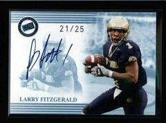 Larry Fitzgerald [Blue] Football Cards 2004 Press Pass Autograph Prices