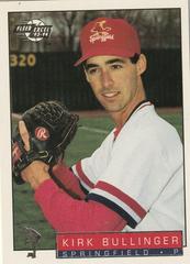 Kirk Bullinger #262 Baseball Cards 1993 Fleer Excel Prices