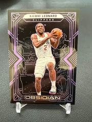 Kawhi Leonard [Purple] #2 Basketball Cards 2021 Panini Obsidian Prices