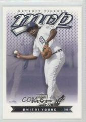 Dmitri Young #72 Baseball Cards 2003 Upper Deck MVP Prices