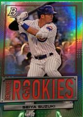 Seiya Suzuki #RR-10 Baseball Cards 2022 Bowman Platinum Renowned Rookies Prices
