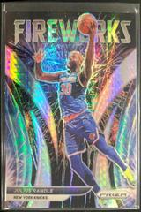 Julius Randle [Hyper Prizm] Basketball Cards 2021 Panini Prizm Fireworks Prices