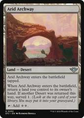 Arid Archway [Foil] #252 Magic Outlaws of Thunder Junction Prices