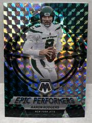 Aaron Rodgers [Green Mosaic] #EP-AR Football Cards 2023 Panini Mosaic Epic Performers Prices