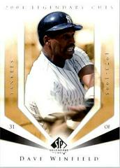 Dave Winfield Baseball Cards 2004 SP Legendary Cuts Prices