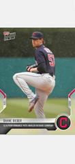 Shane Bieber #3 Baseball Cards 2021 Topps Now Prices