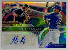 Anthony Rizzo [Neon Marble] #3 Baseball Cards 2021 Panini Spectra Prices