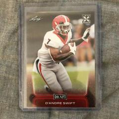 D'Andre Swift [Red] Football Cards 2020 Leaf Draft Prices