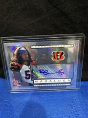 Rey Maualuga [Autograph] Football Cards 2009 Topps Platinum Prices