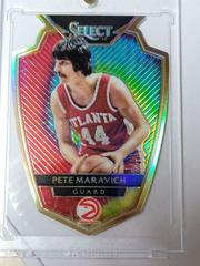 Pete Maravich Tie Dye Prizm Die Cut #175 Basketball Cards 2014 Panini Select Prices
