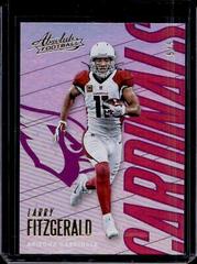 Larry Fitzgerald [Spectrum Purple] #3 Football Cards 2018 Panini Absolute Prices
