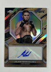 Islam Makhachev [Refractor] #MOC-IMA Ufc Cards 2024 Topps Chrome UFC Marks of Champions Autograph Prices