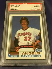 Dave Frost Baseball Cards 1982 Topps Prices