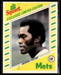 George Foster #18 Baseball Cards 1982 Squirt Prices