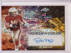 Joe Montana Football Cards 2022 Leaf Flash of Color Autographs Prices