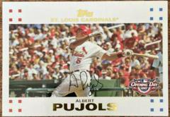 Albert Pujols #69 Baseball Cards 2007 Topps Opening Day Prices