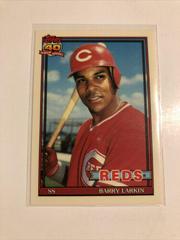 Barry Larkin #730 Baseball Cards 1991 Topps Tiffany Prices