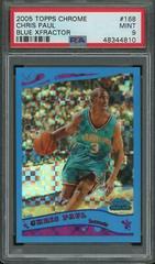 Chris Paul [Blue Xfractor] #168 Basketball Cards 2005 Topps Chrome Prices
