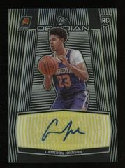 Cameron Johnson [Electric Etch Yellow] #RA-CJN Basketball Cards 2019 Panini Obsidian Rookie Autographs Prices