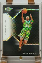 Paul Pierce [Black XFractor] Basketball Cards 2004 Finest Prices
