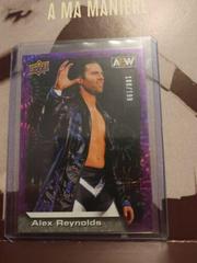 Alex Reynolds [Purple Pyro] #72 Wrestling Cards 2022 Upper Deck AEW Prices