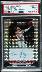 Trae Young Basketball Cards 2018 Panini Prizm Mosaic Autographs Prices