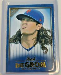 Jacob deGrom [Blue] #132 Baseball Cards 2018 Topps Gallery Prices