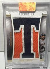 Jose Altuve Baseball Cards 2023 Topps Definitive Nameplate Collection Prices
