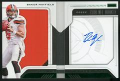 Baker Mayfield [Jersey Autograph Green] Football Cards 2018 Panini Playbook Prices