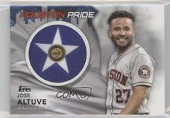 Jose Altuve Baseball Cards 2022 Topps City Flag Patch Relics Prices